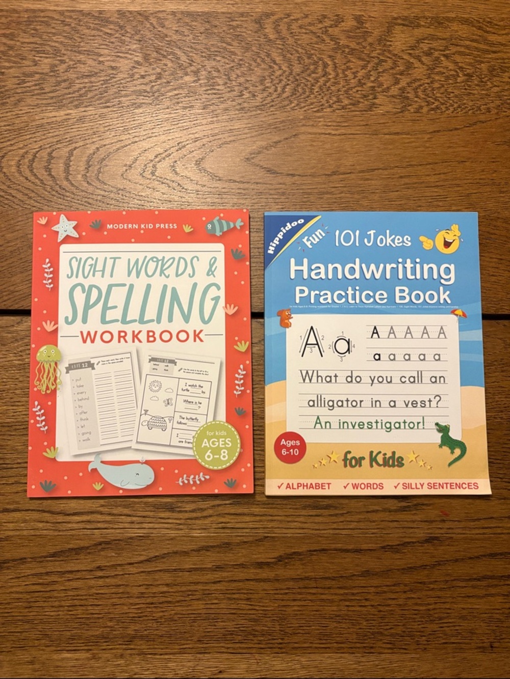 Sight Words & Spelling Workbook Handwriting Practice Book Homeschool Curriculum